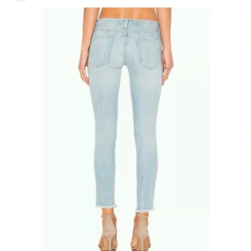 Current Elliott Womens Stiletto Jeans Mid Day Destroy size 29
